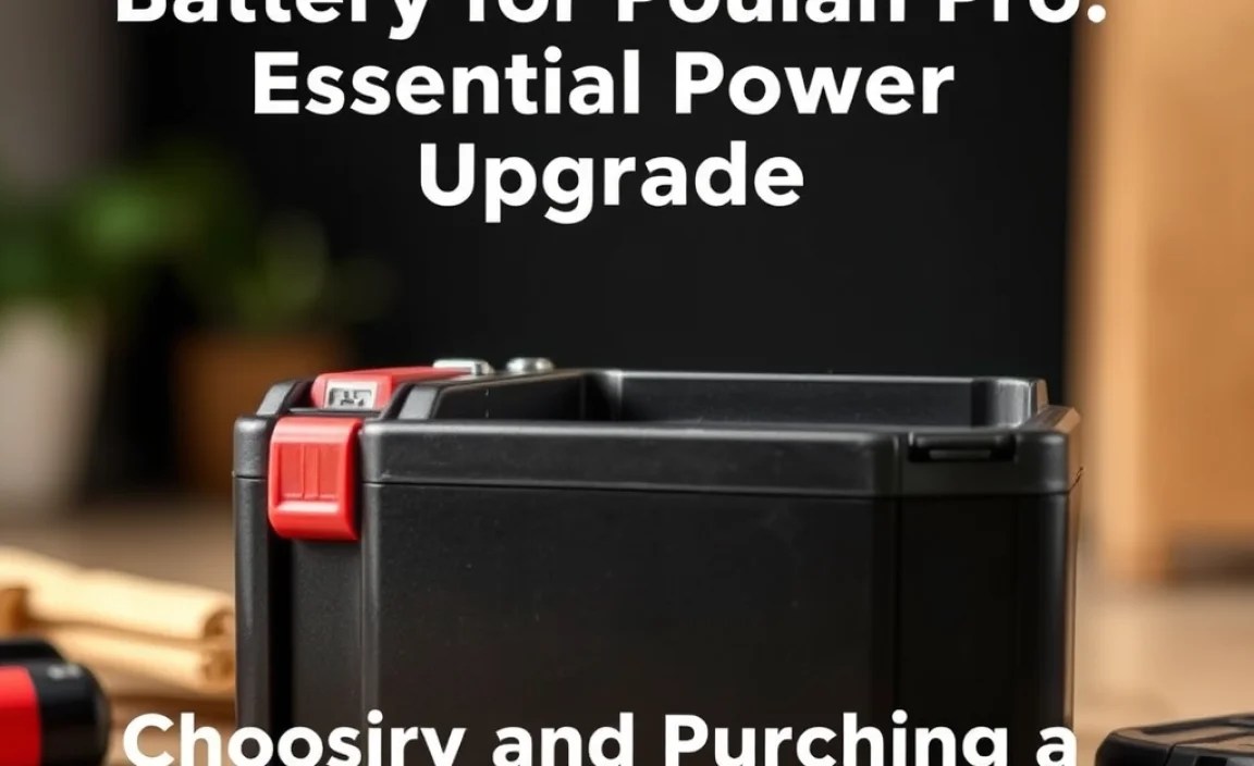 Choosing and Purchasing a Replacement Battery
