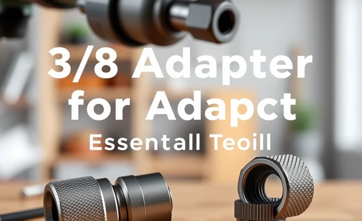 Choosing the Right 3/8 Adapter