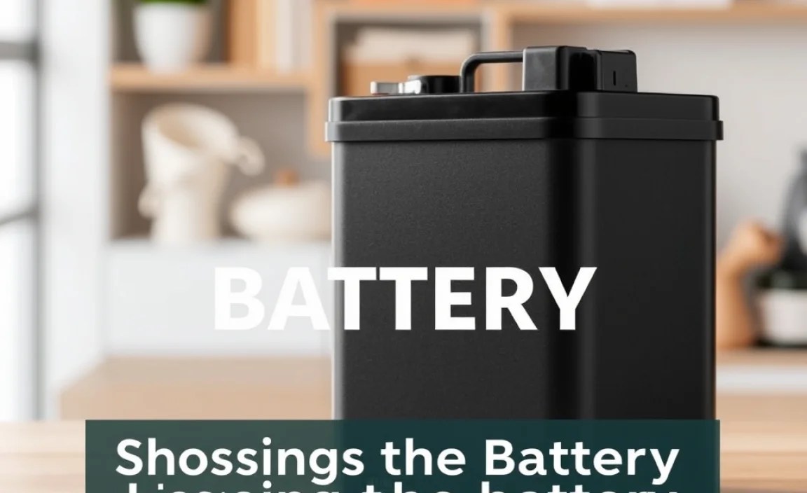 Choosing the Right Battery: A Practical Guide