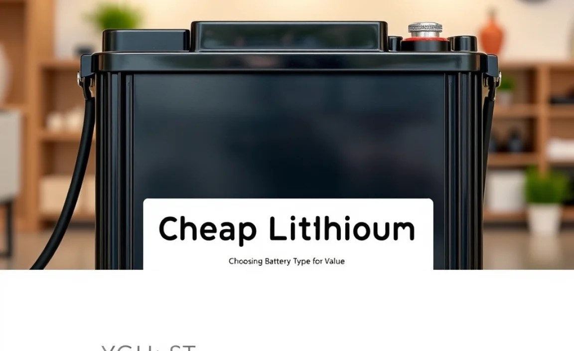 Choosing the Right Battery Type for Value