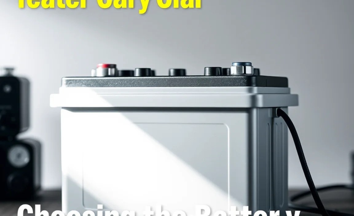 Choosing the Right Deep-Cycle Battery