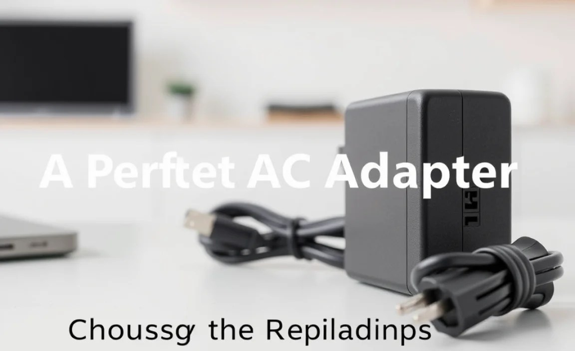 Choosing the Right Replacement Adapter: Step-by-Step