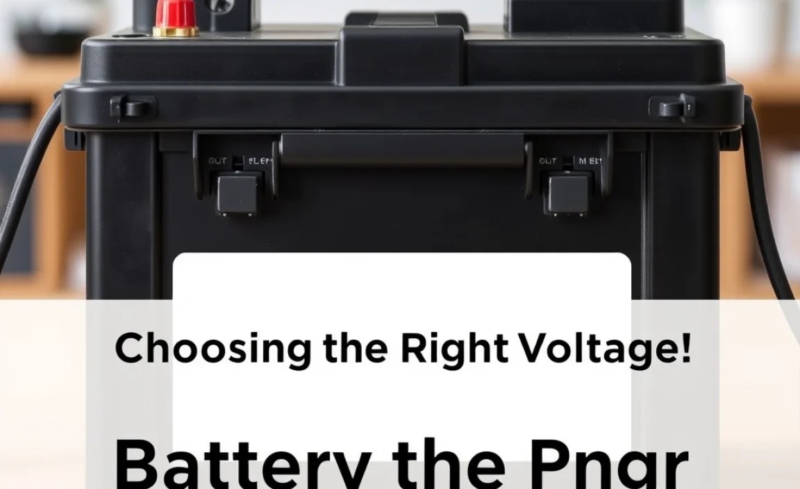 Choosing the Right Voltage