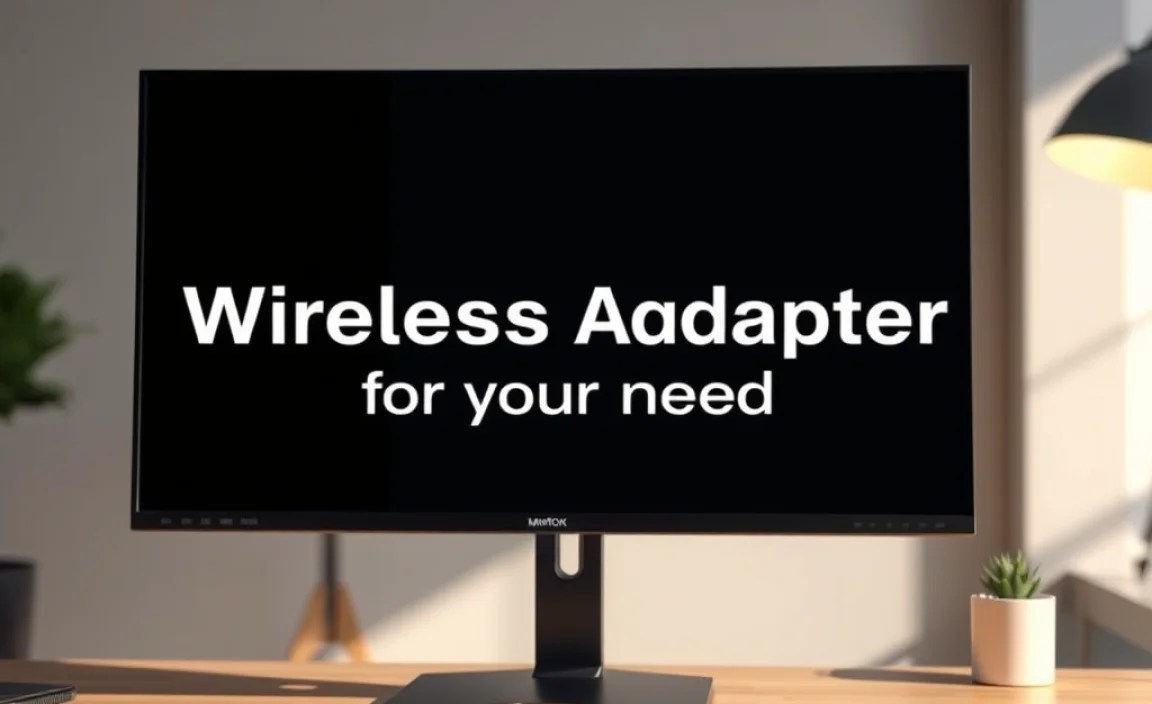 Choosing the Right Wireless Adapter for Your Needs