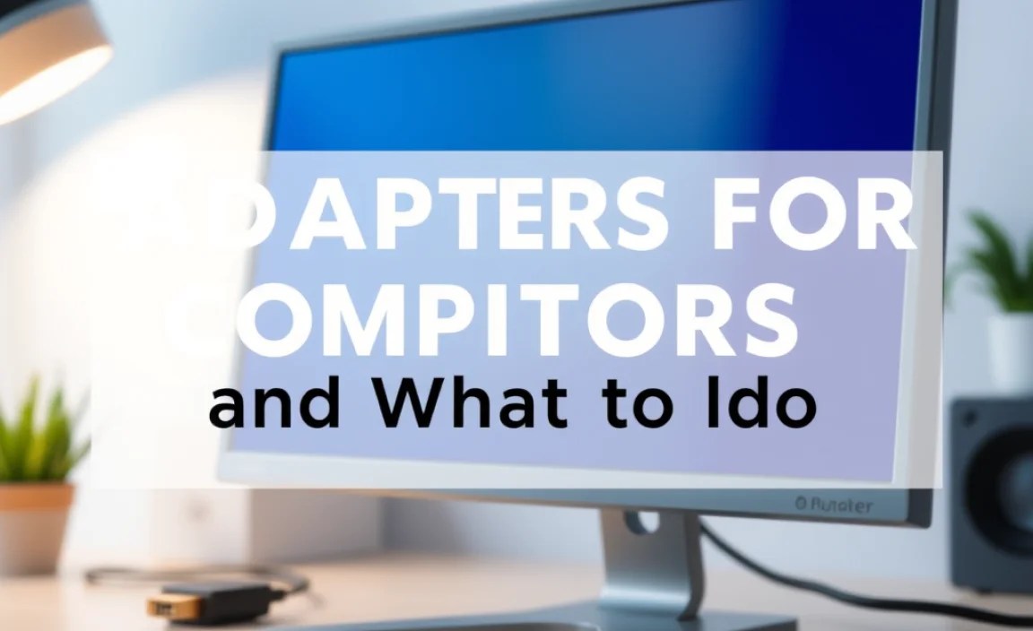Common Adapter Combinations and What They Do