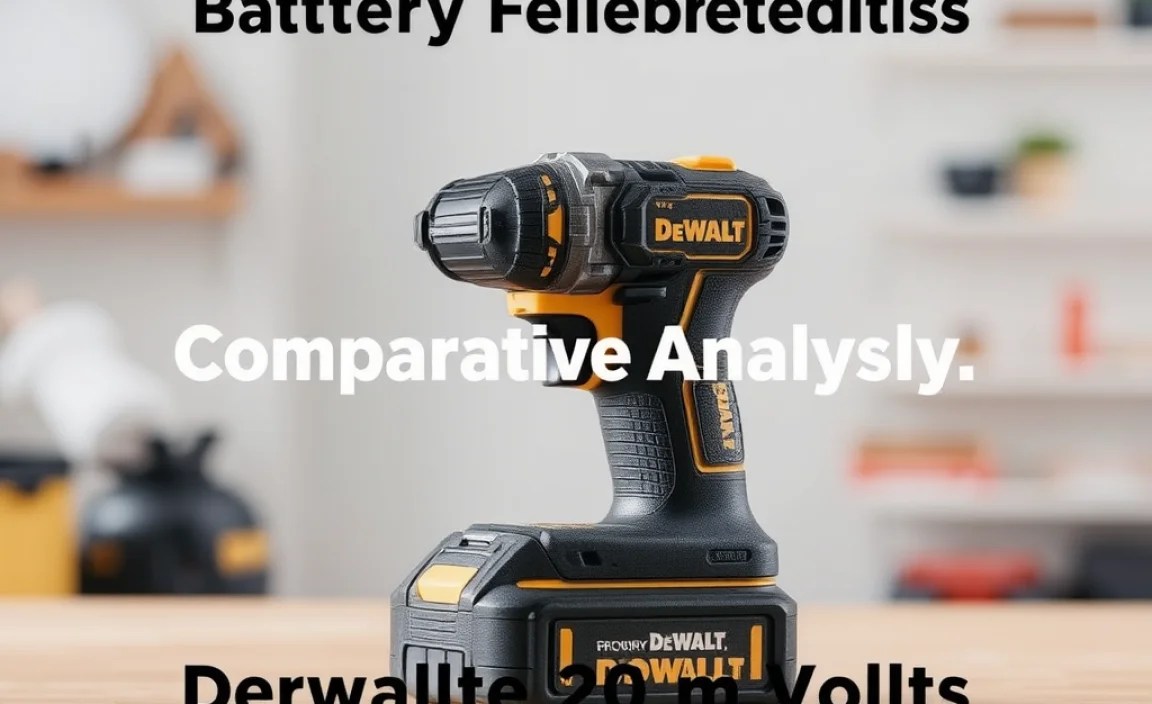 Comparative Analysis: Dewalt 20 Volt vs Competitors