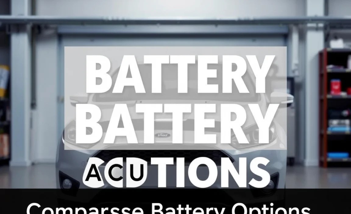 Comparing Battery Options: A Quick Look