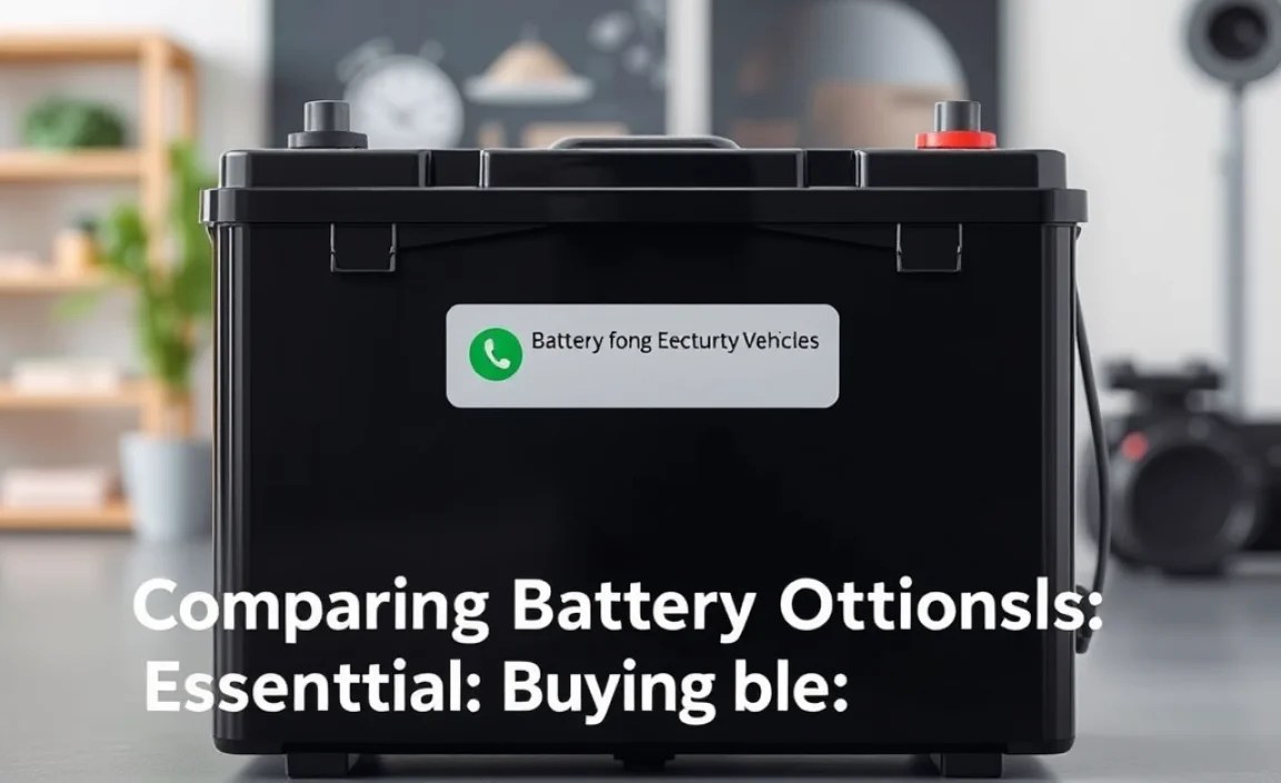 Comparing Battery Options: A Table