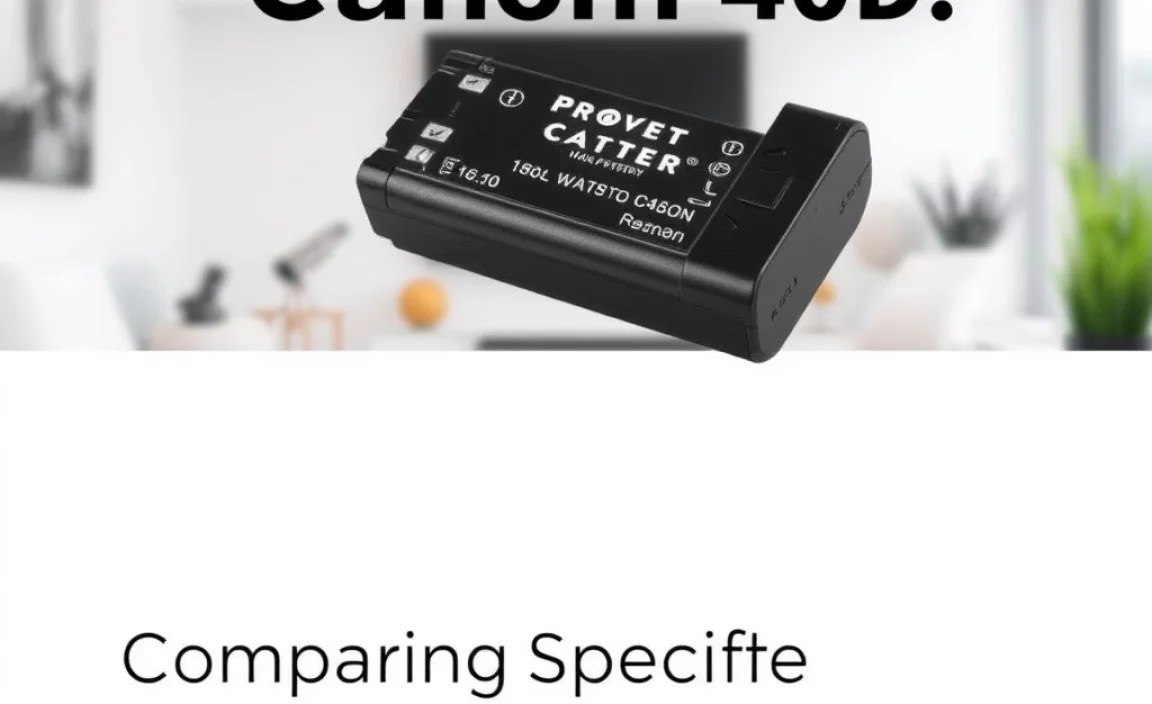 Comparing Battery Specifications