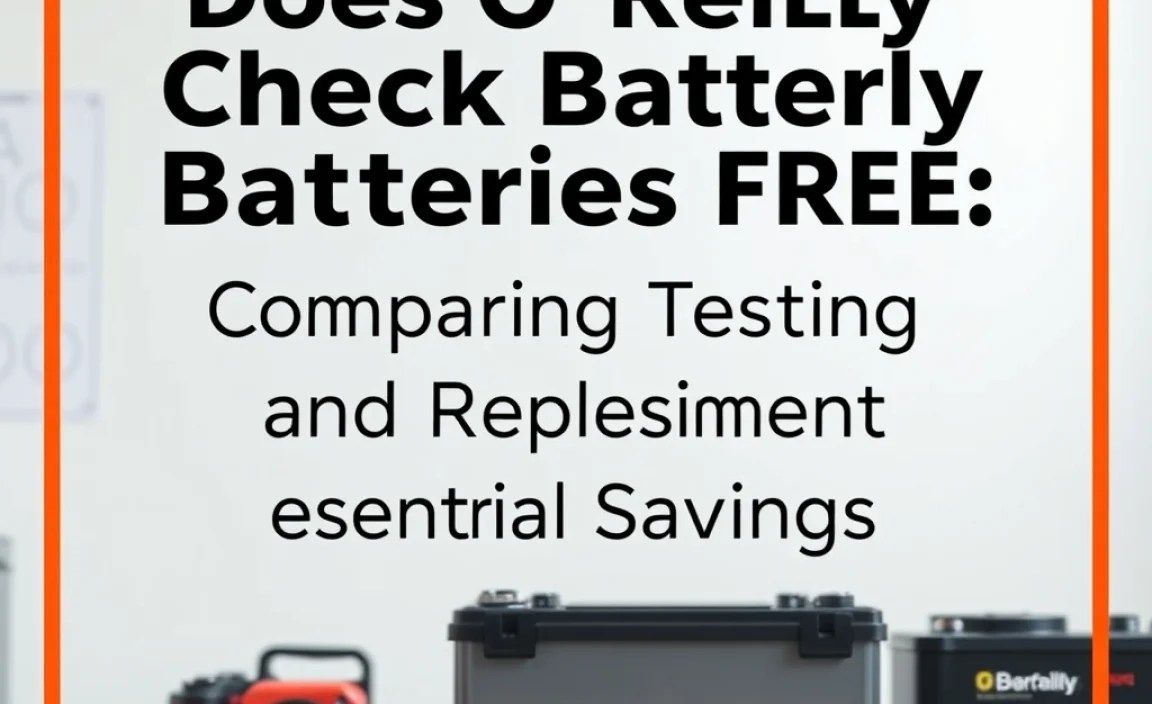 Comparing Battery Testing and Replacement Options