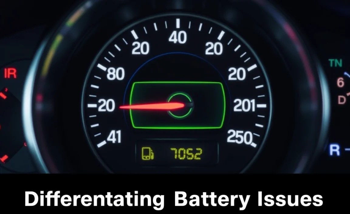 Differentiating Battery Issues from Other Engine Problems