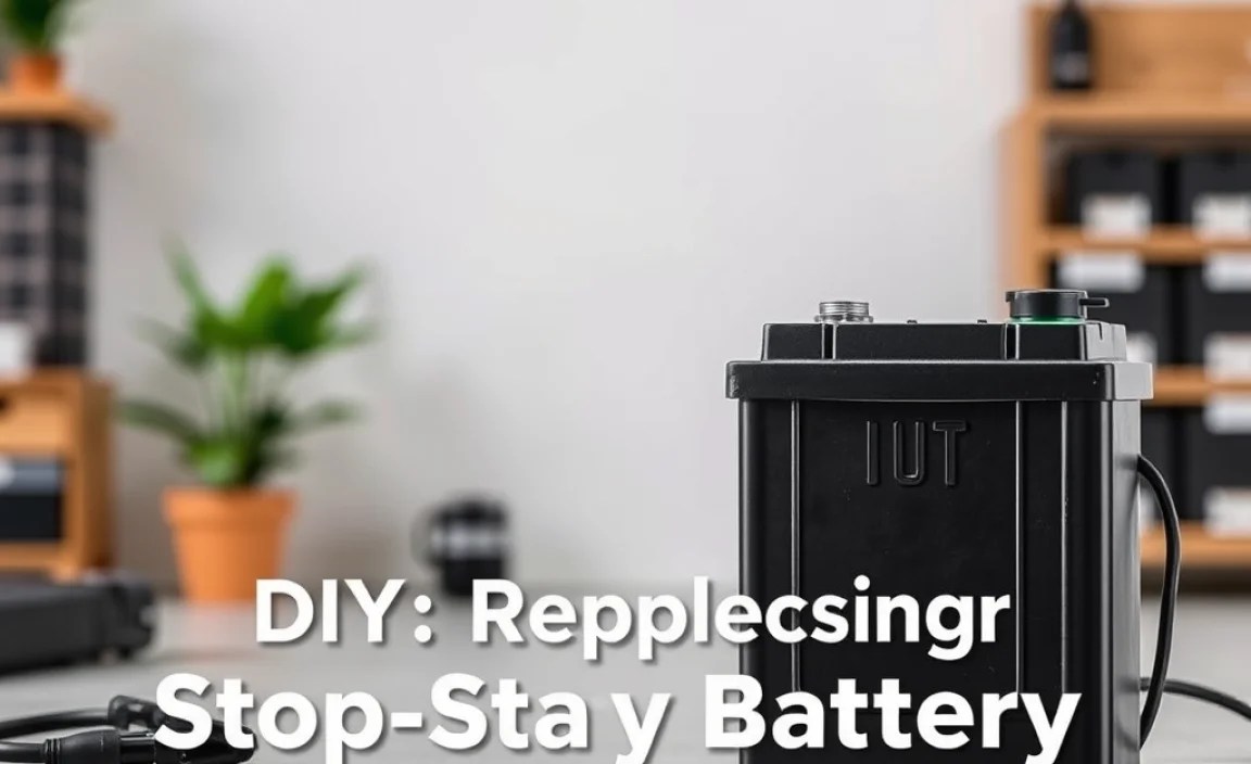 DIY: Replacing Your Stop-Start Battery Safely