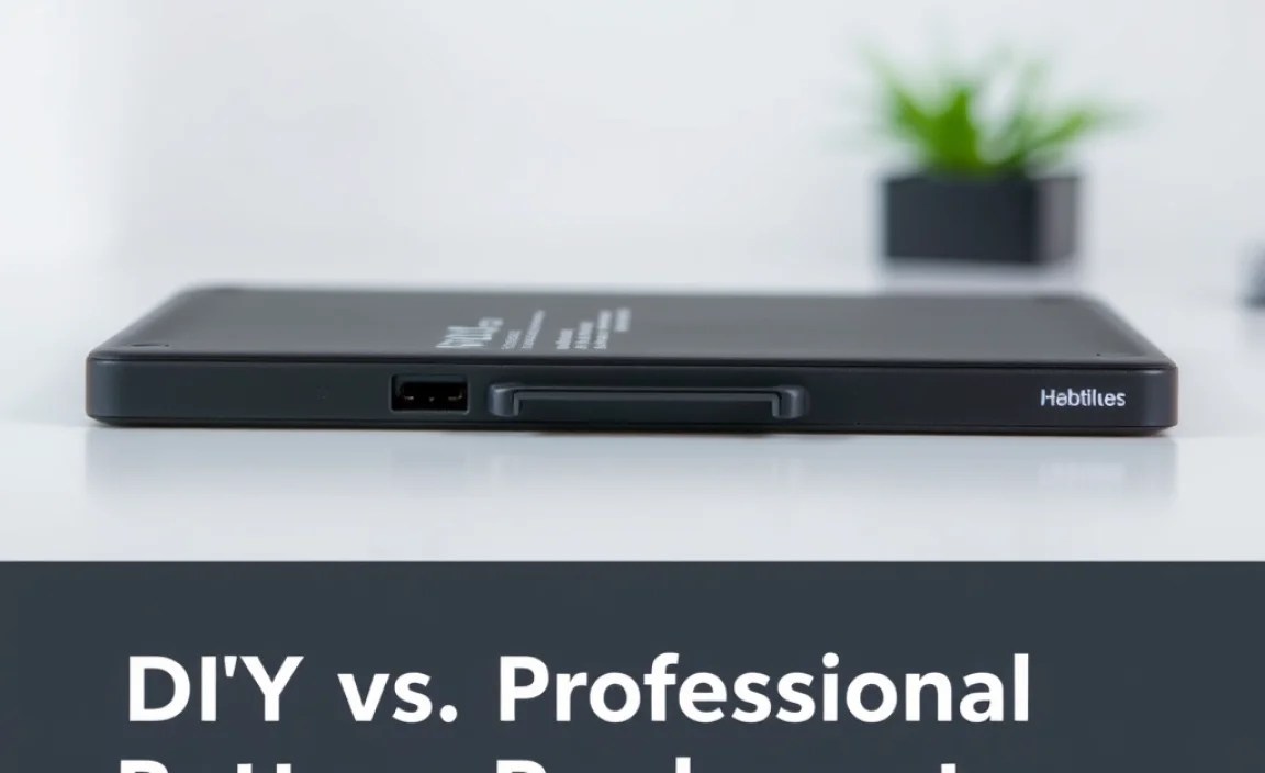 DIY vs. Professional Battery Replacement