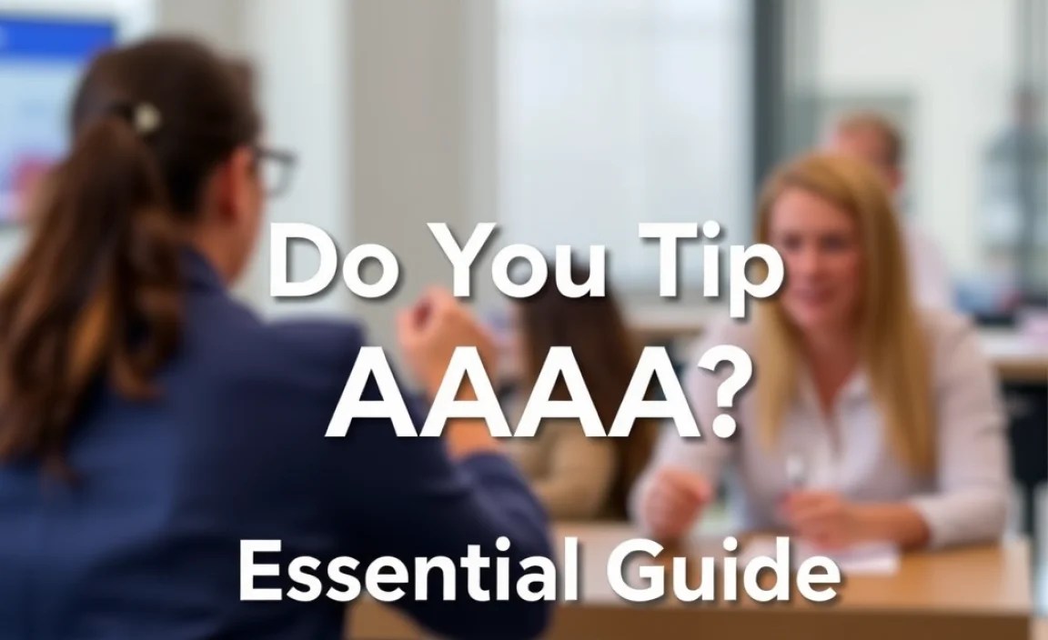 Do You Tip AAA?: Essential Guide