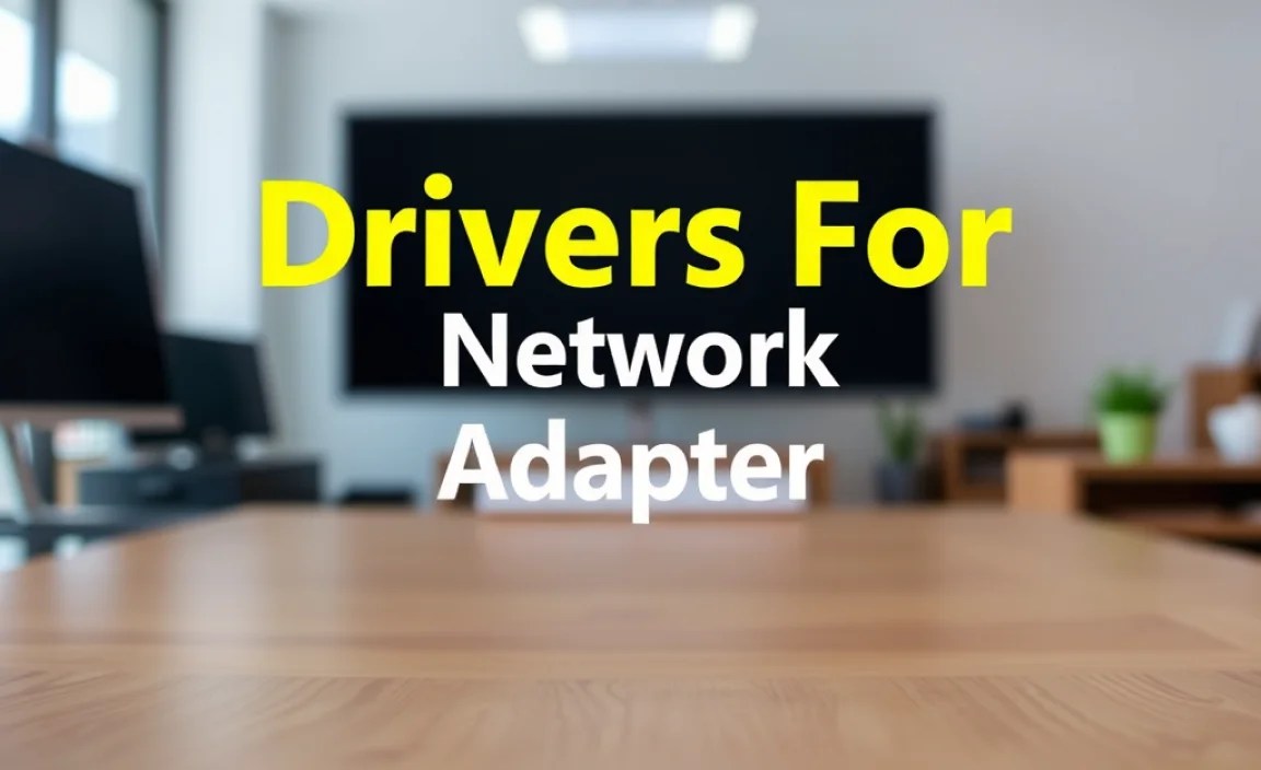 Drivers For Network Adapter: Essential Guide