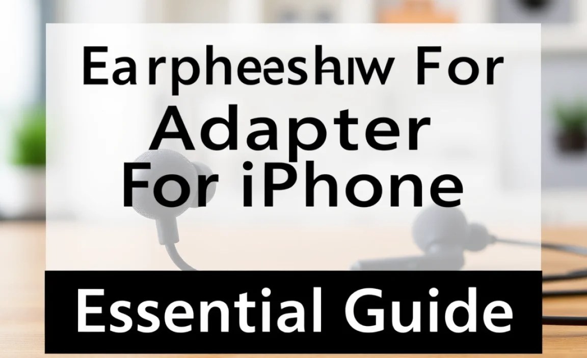 Earphone Adapter For iPhone: Essential Guide