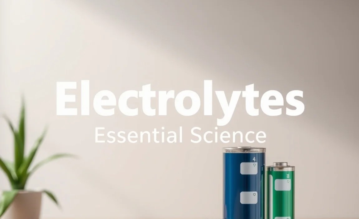 Electrolytes in Different Battery Types