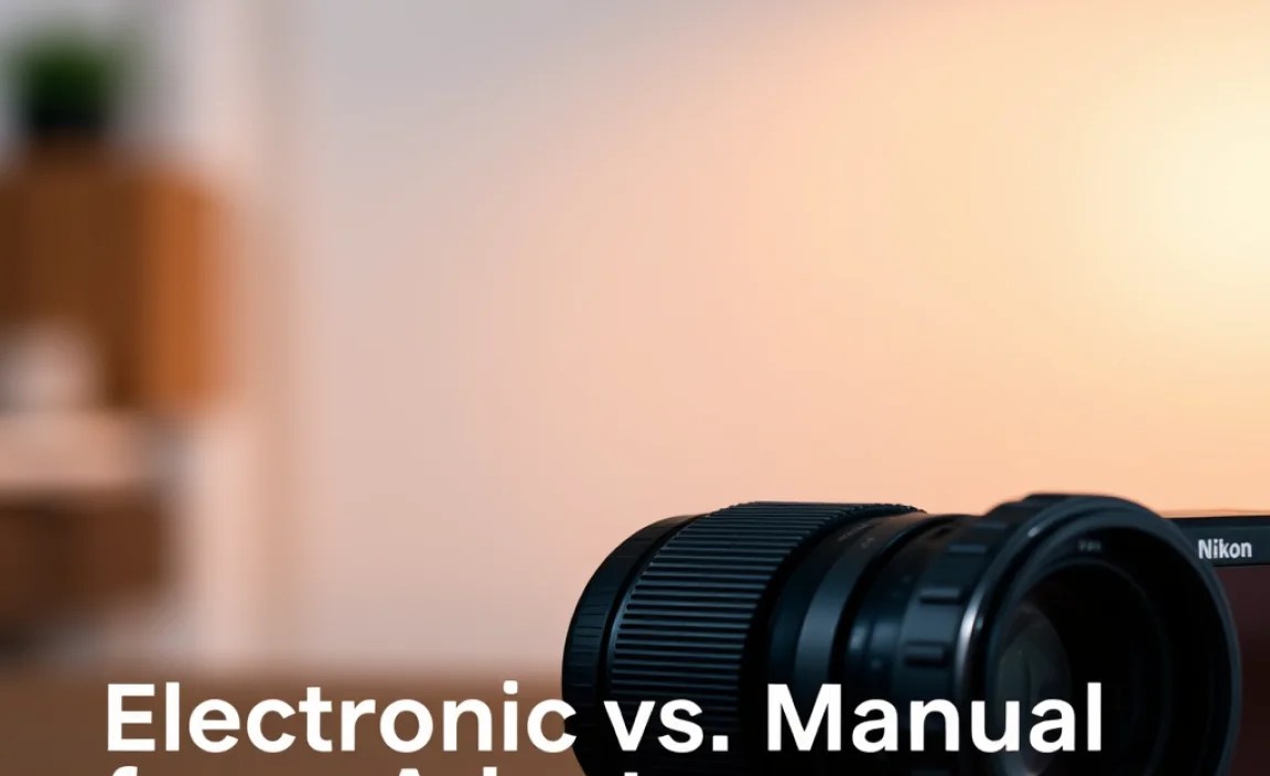 Electronic vs. Manual Adapters