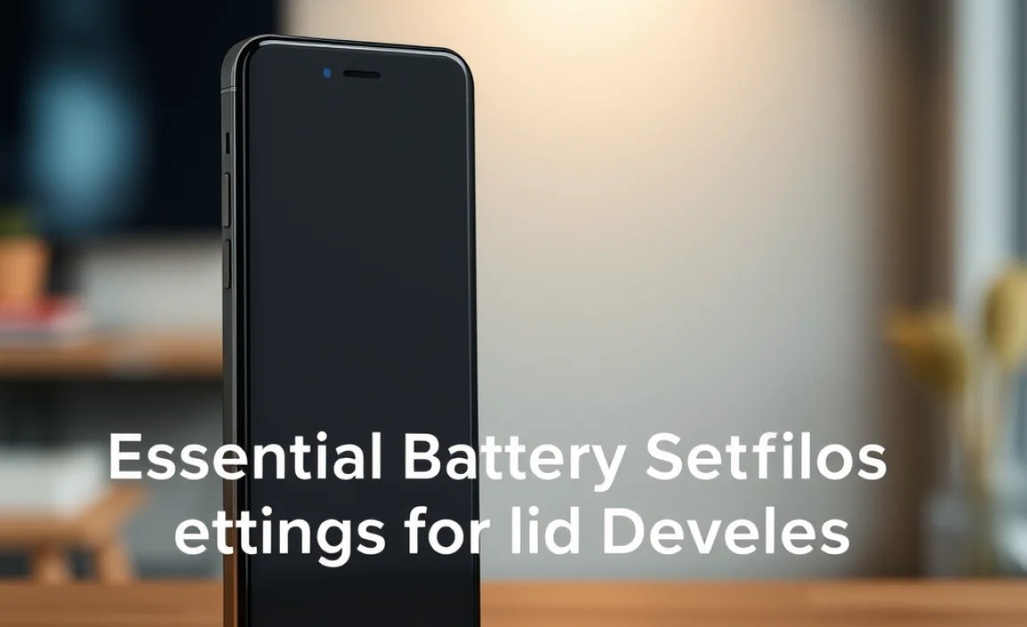 Essential Battery Saver Settings for Android Devices
