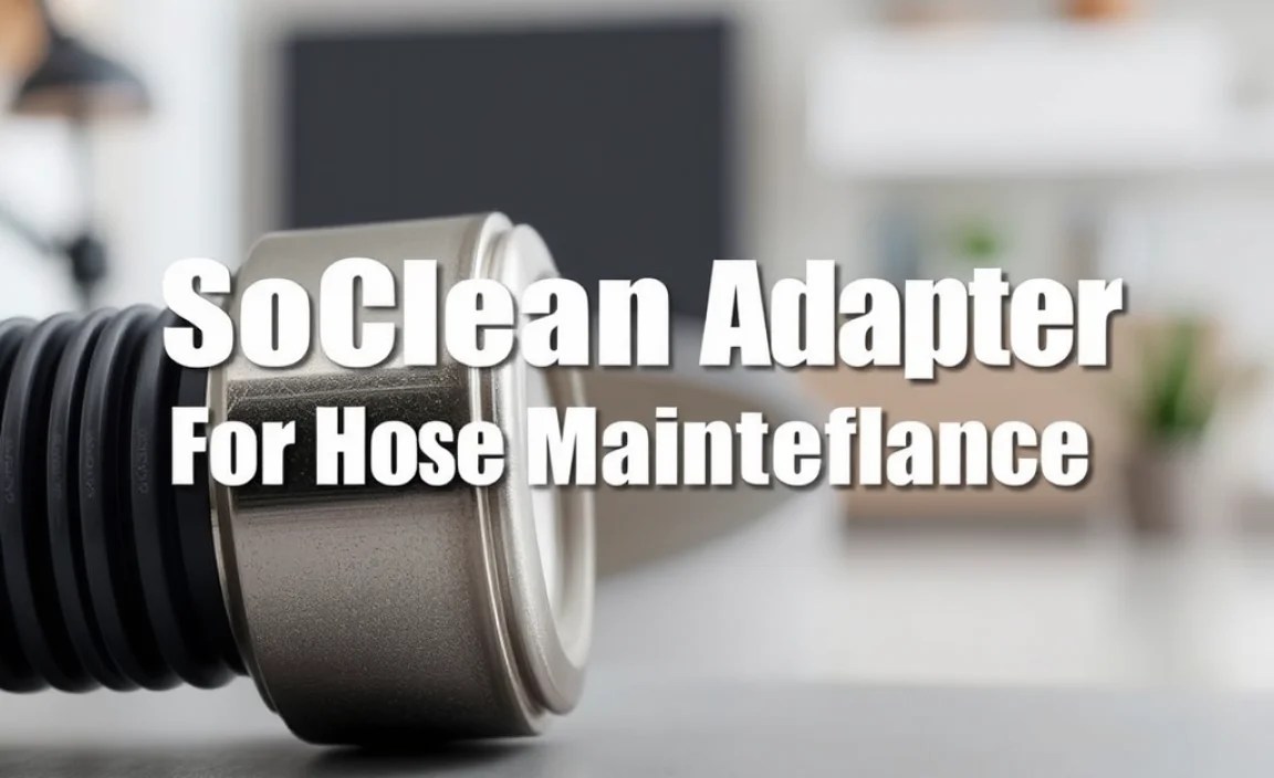 Essential Maintenance Tips for Your SoClean Adapter