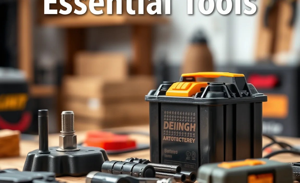 Essential Tools for Battery Maintenance and Replacement