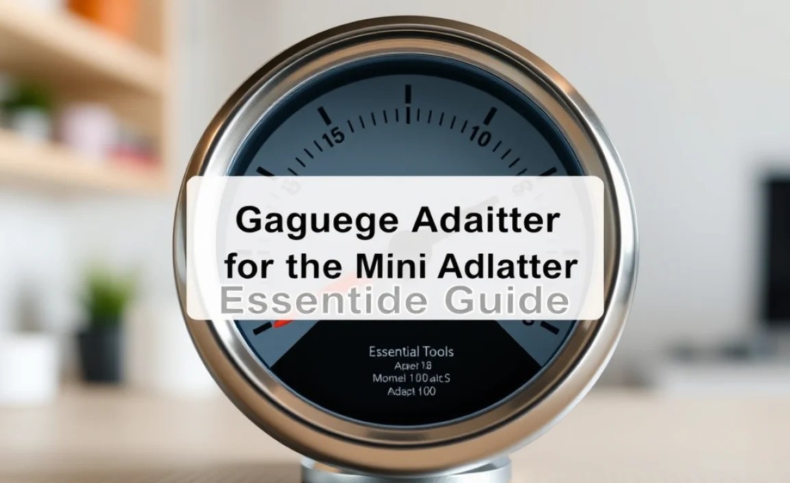 Essential Tools for Using AC Gauge Adapters