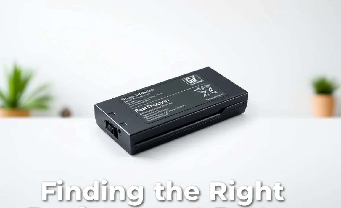 Finding the Right Replacement Battery