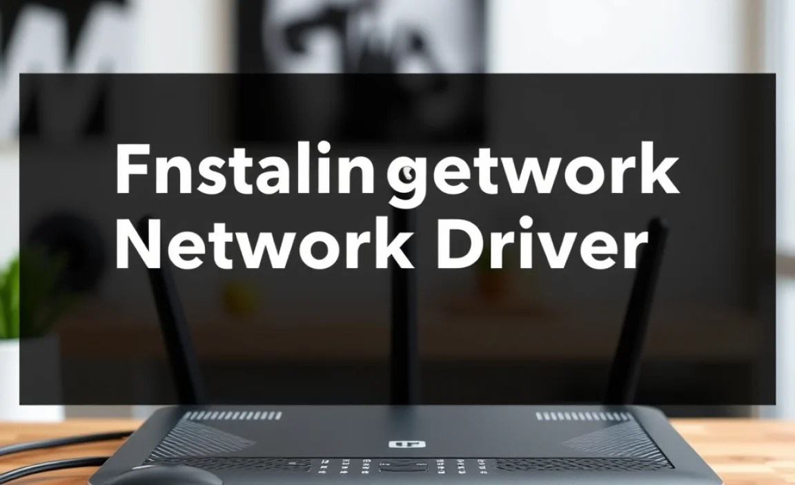 Finding Your Network Driver Information