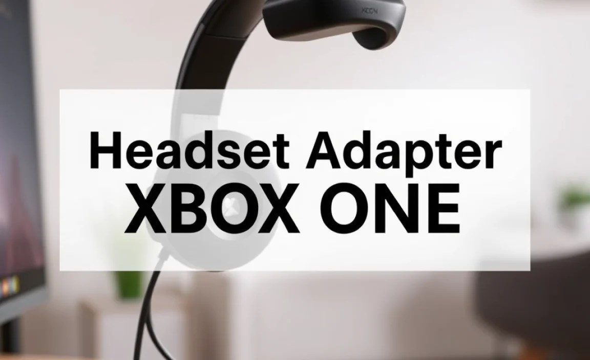 Headset Adapter Xbox One: Essential Guide