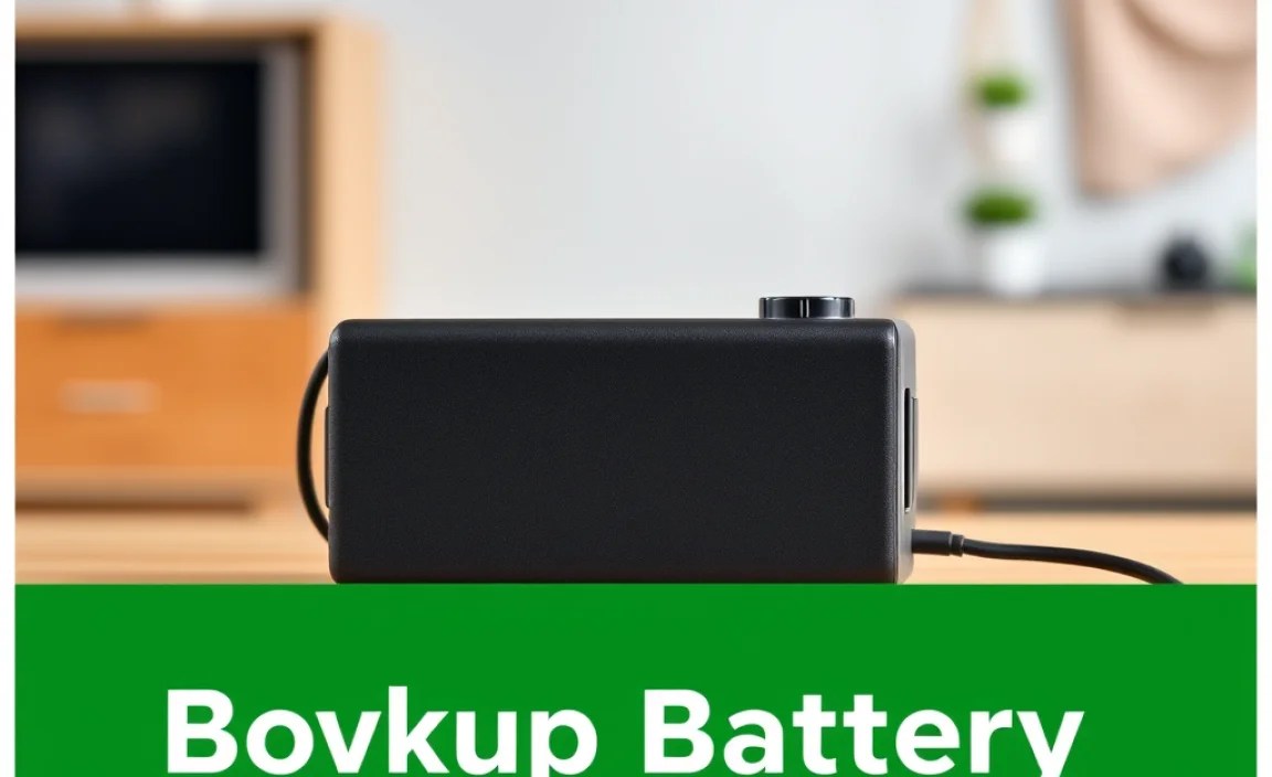How a Backup Battery Works