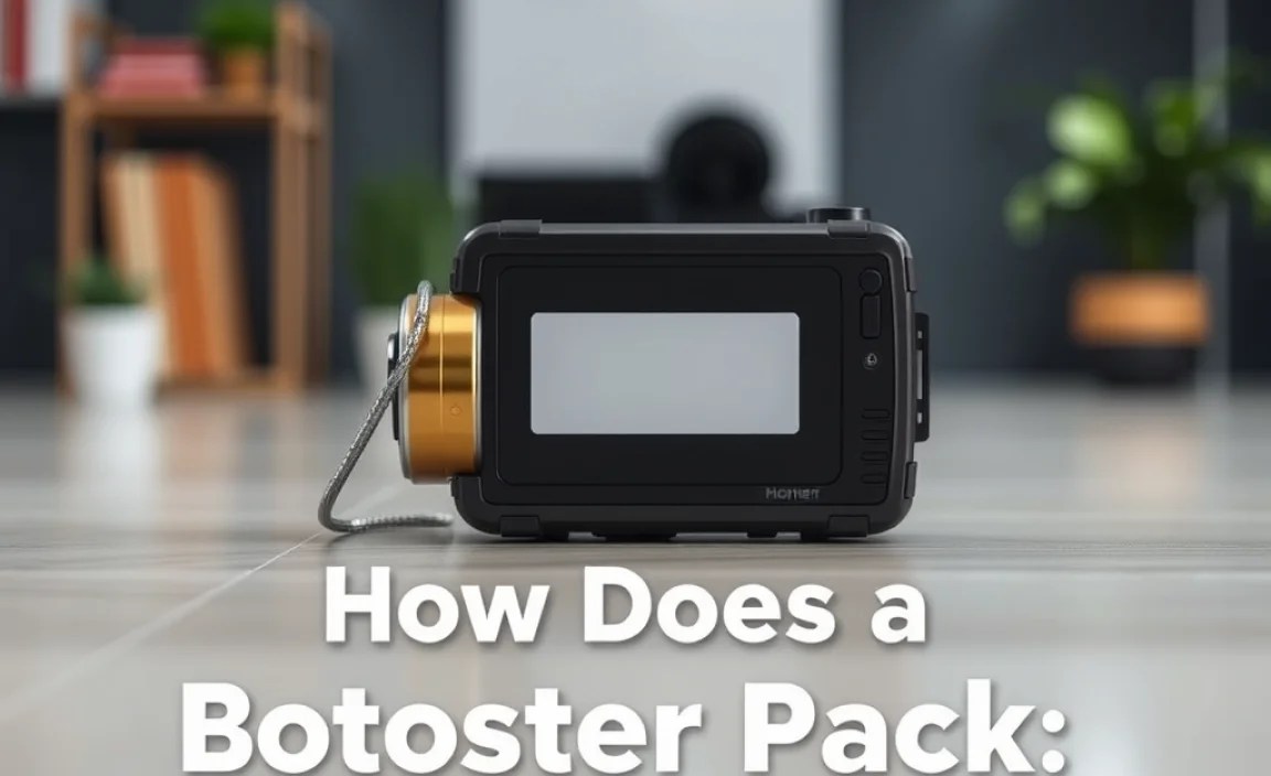 How Does a Booster Pack Work?