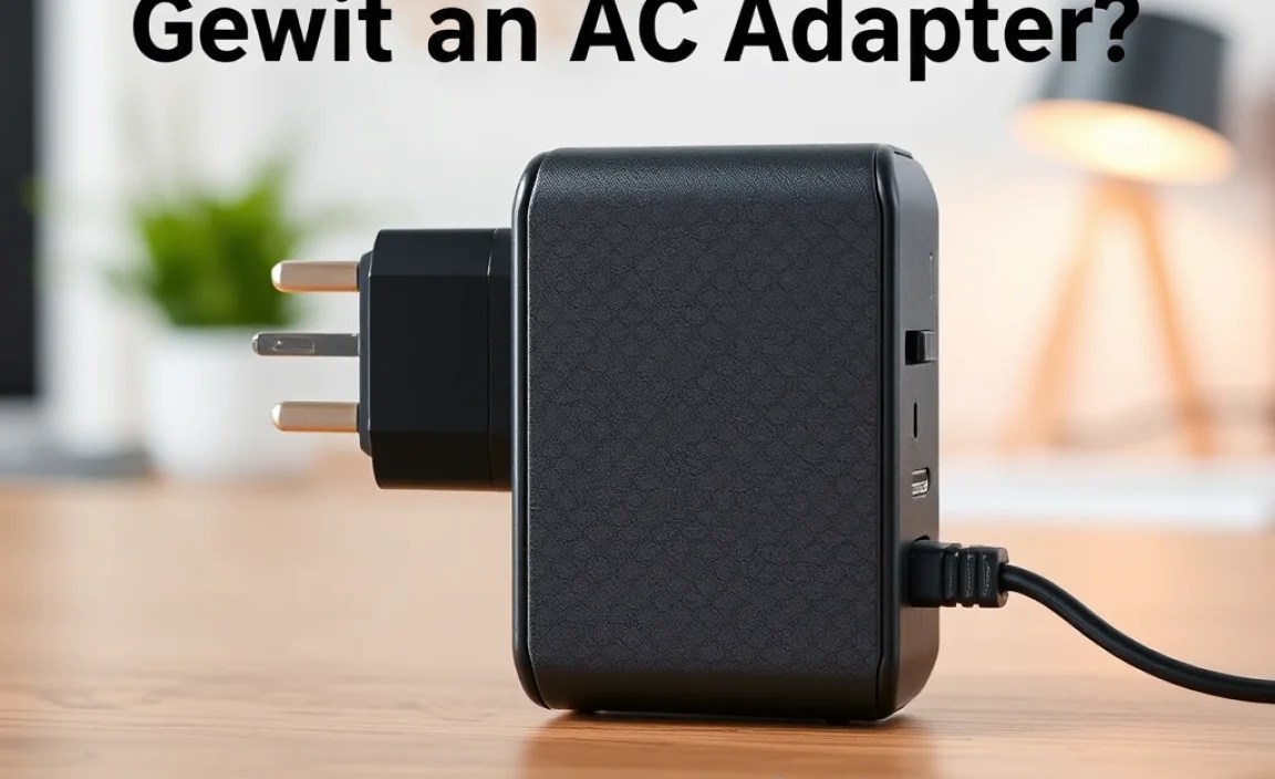 How Does an AC Adapter Work? (Inside the Switch Power Solution)