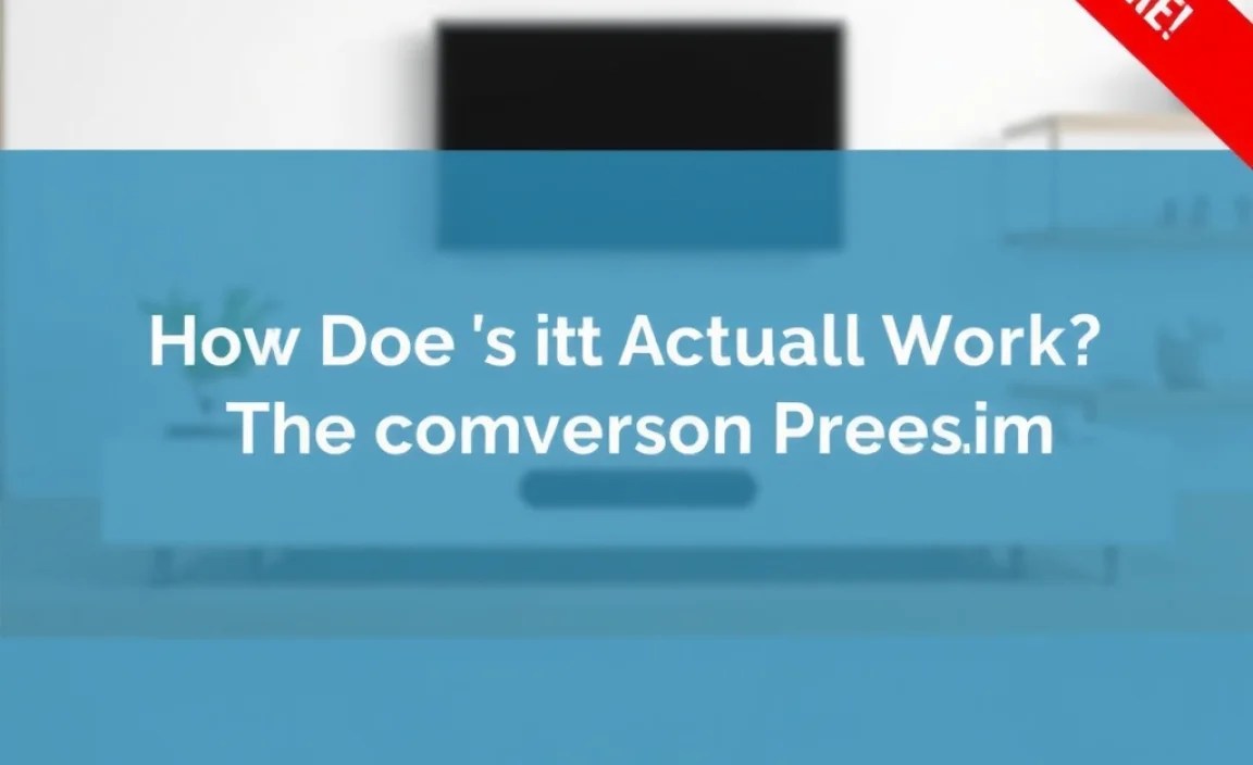 How Does it Actually Work? The Conversion Process