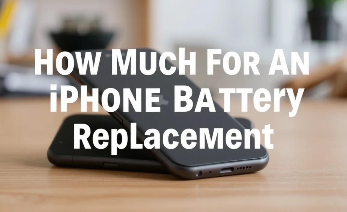 How Much For An iPhone Battery Replacement: Essential Guide
