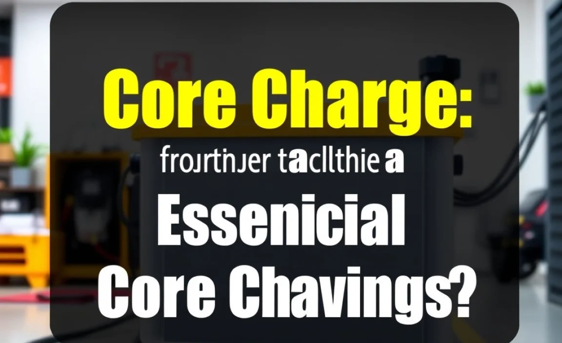 How Much is a Typical Core Charge?