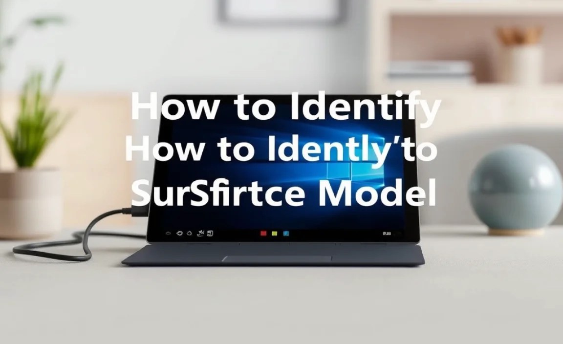 How to Identify Your Surface Model