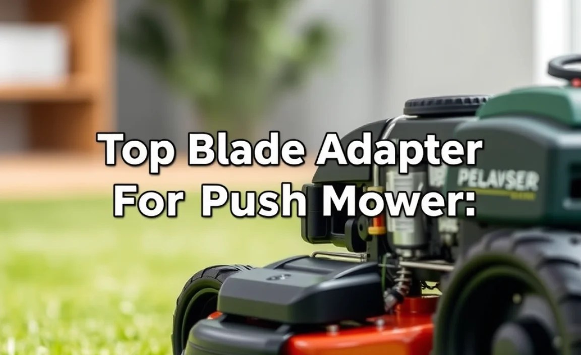 How to Install a Blade Adapter