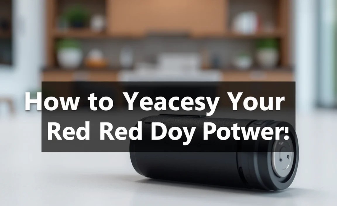 How to Safely Replace Your Red Dot Battery