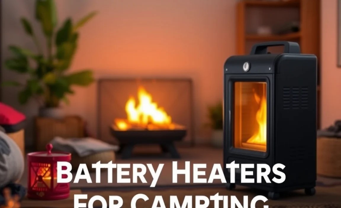 How to Use Battery Heaters Effectively While Camping