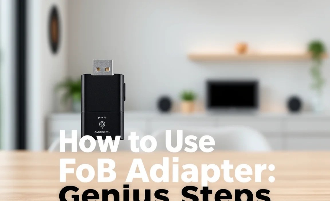How to Use Your USB Adapter: Simple Steps