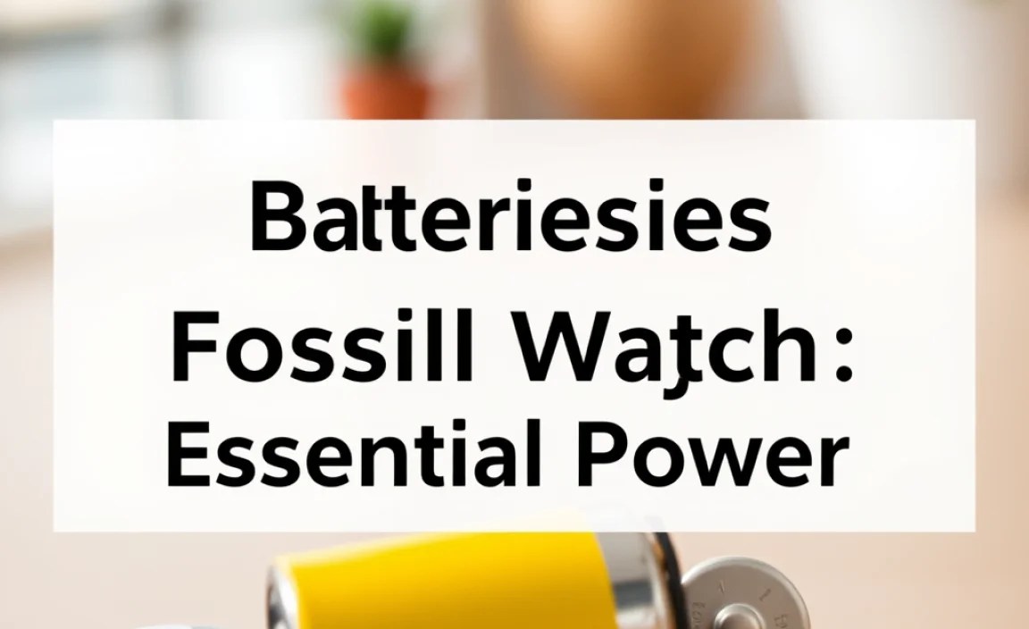 Identifying the Correct Battery Type