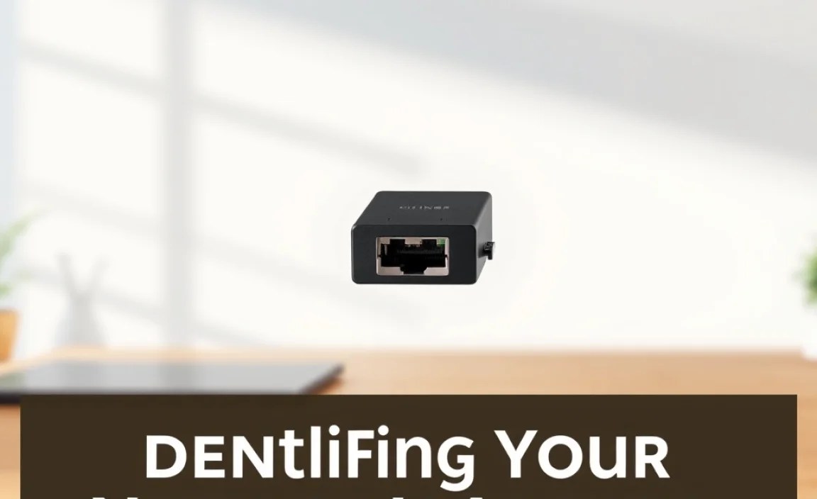 Identifying Your Network Adapter