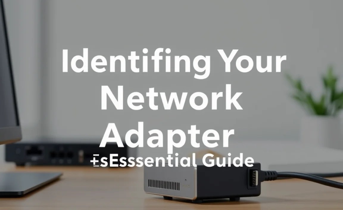 Identifying Your Network Adapter