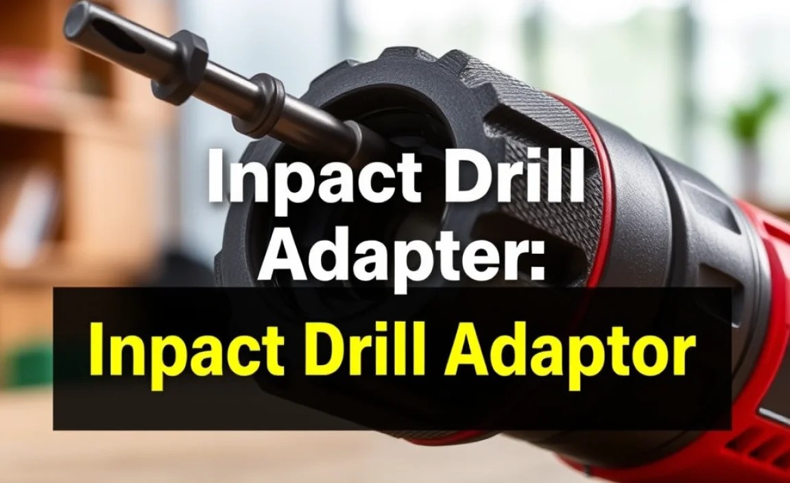 Impact Drill Adapter for Drill Bits: Genius Solution