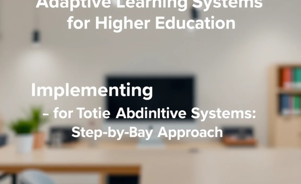 Implementing Adaptive Learning Systems: A Step-by-Step Approach