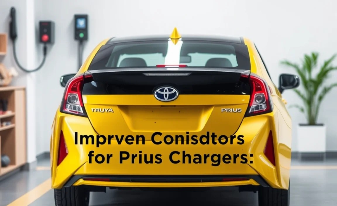 Important Considerations for Prius Chargers