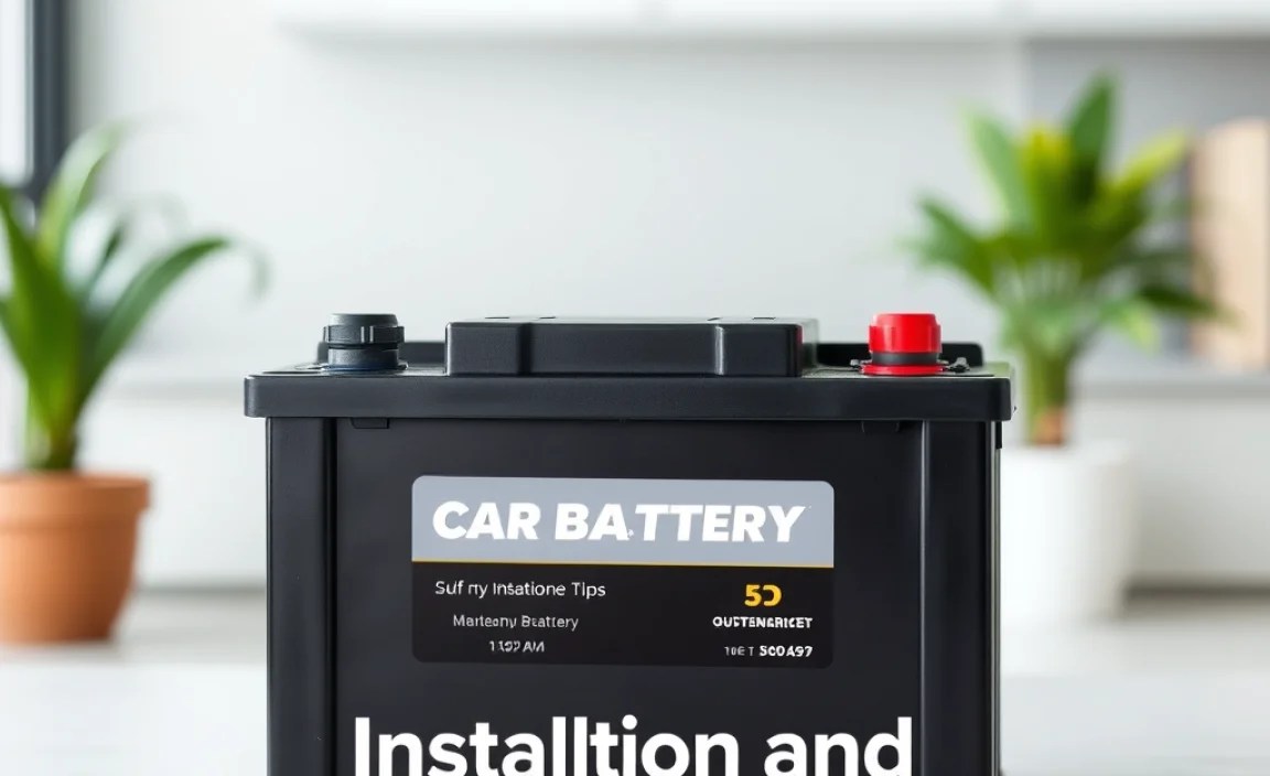 Installation and Maintenance Tips