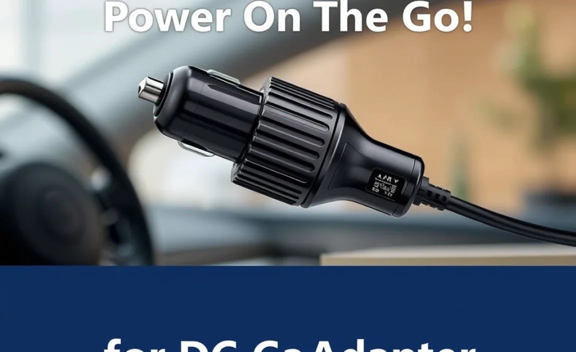 Installation Guide for DC 12V Car Adapters
