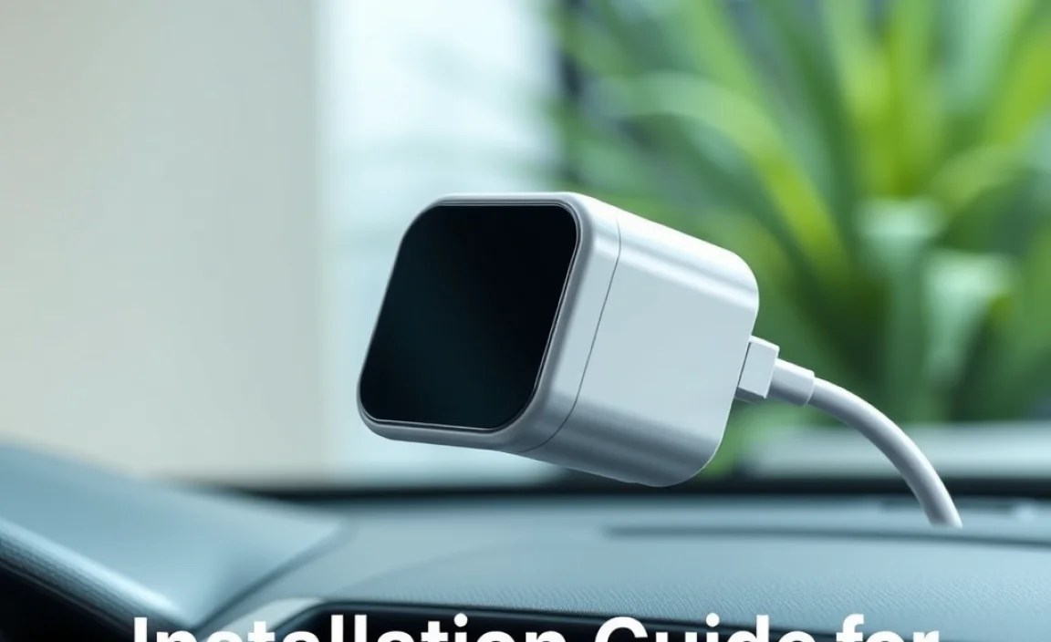 Installation Guide for iPhone 15 Car Adapters