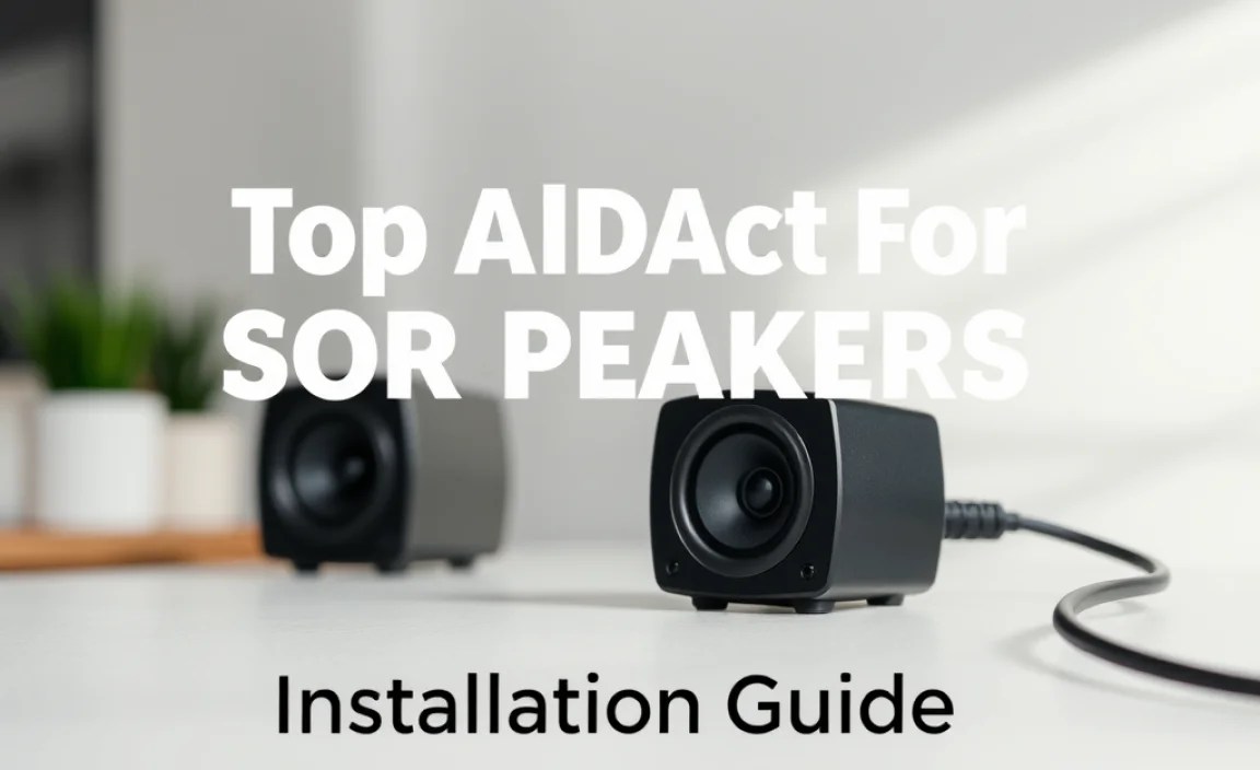 Installation Guide for Speaker Adapters